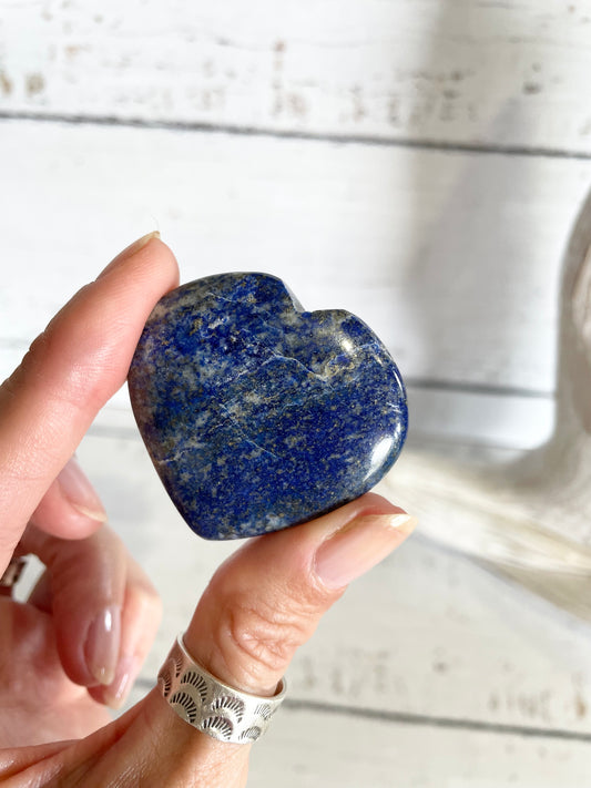 Lapis Lazuli Heart