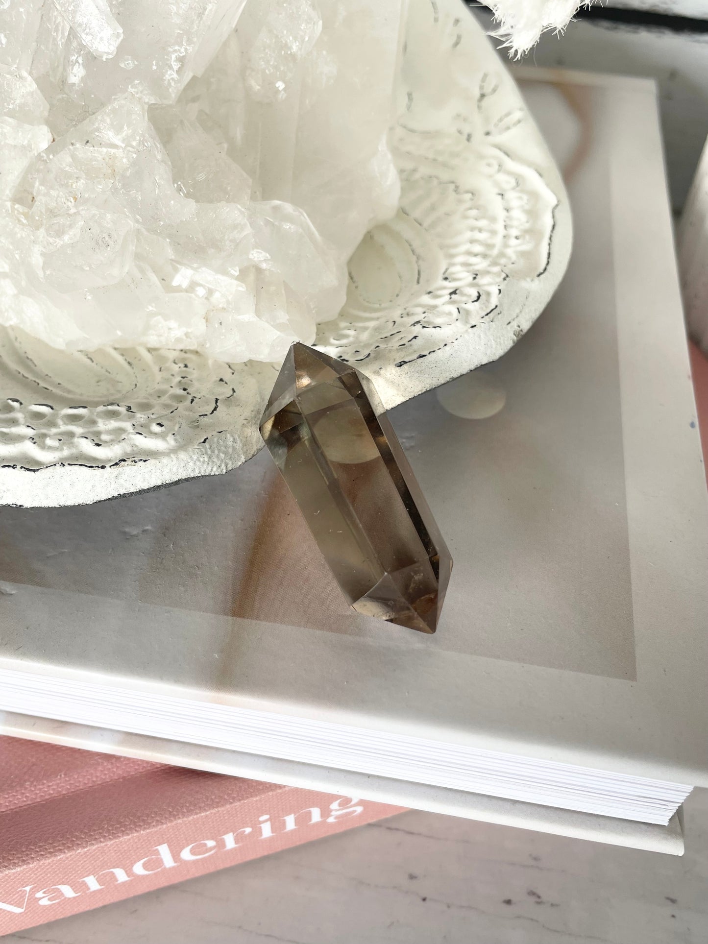 Smoky Quartz Double Termination Point