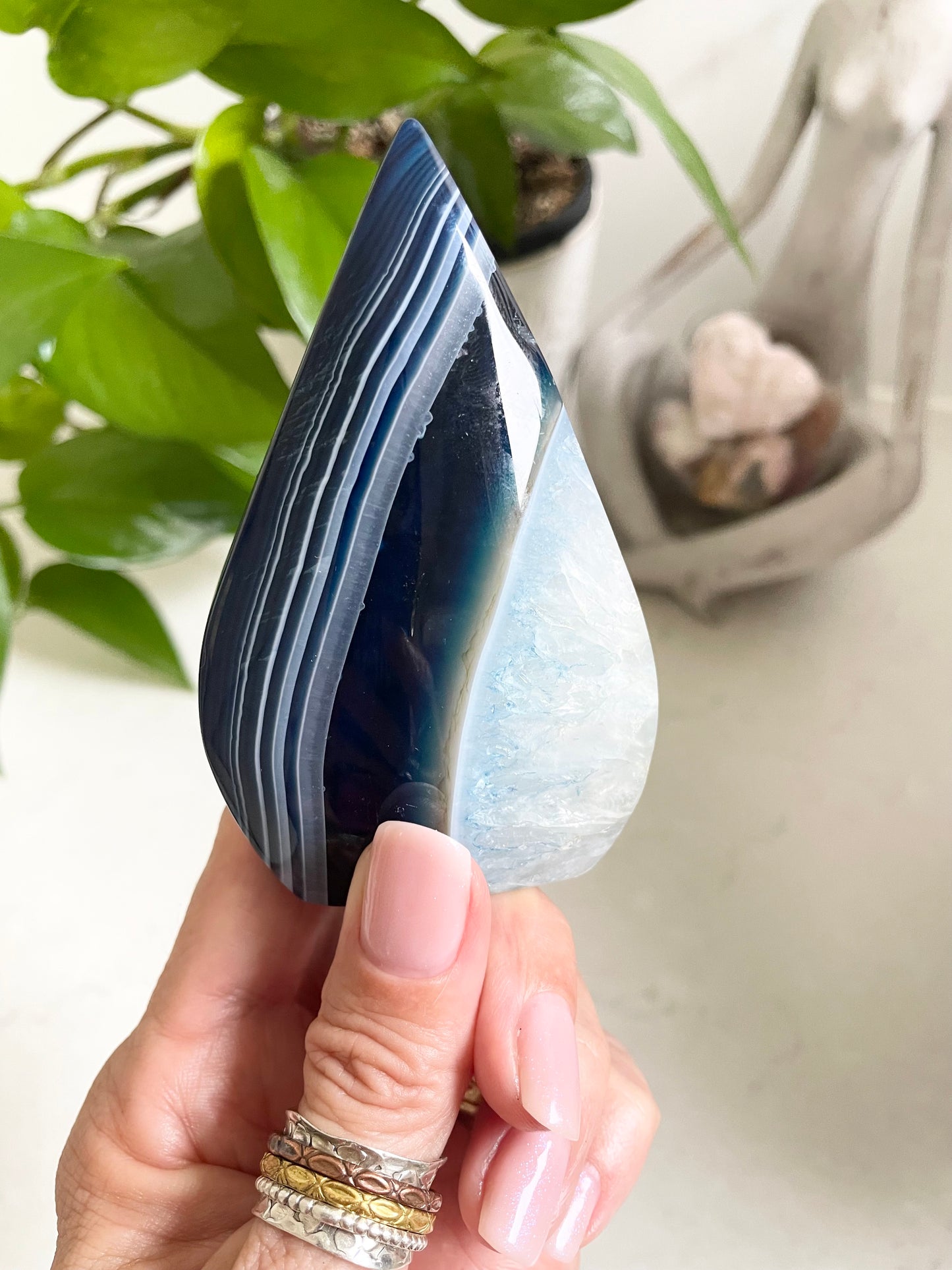 Blue Agate Dome