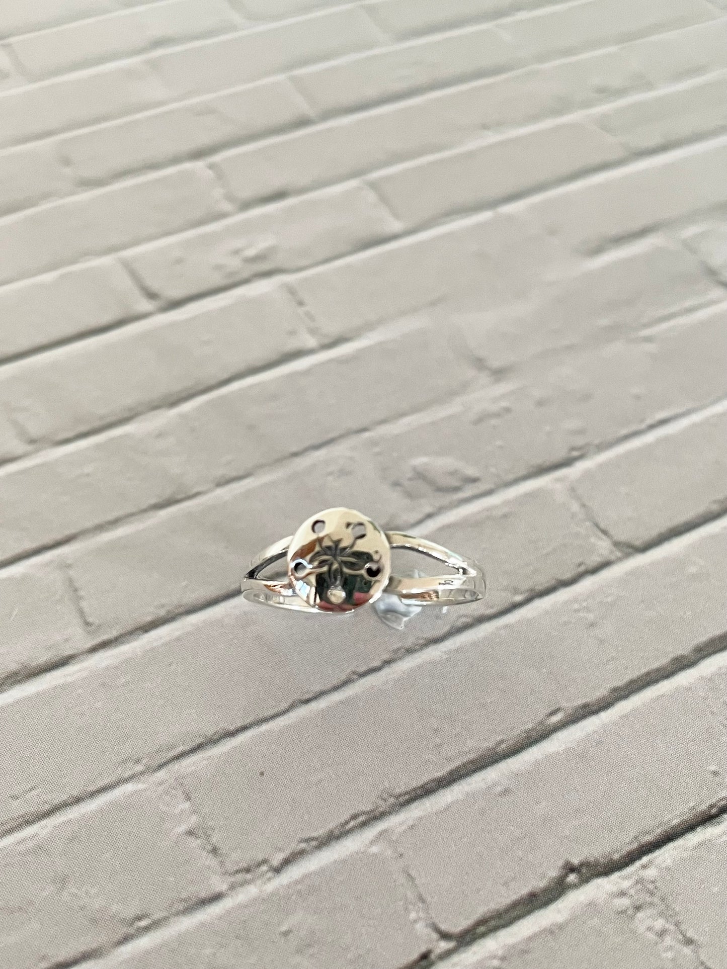 Silver Toe Ring ~ Flower Magick