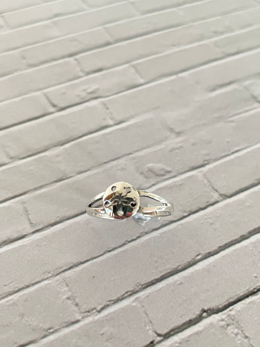 Silver Toe Ring ~ Flower Magick