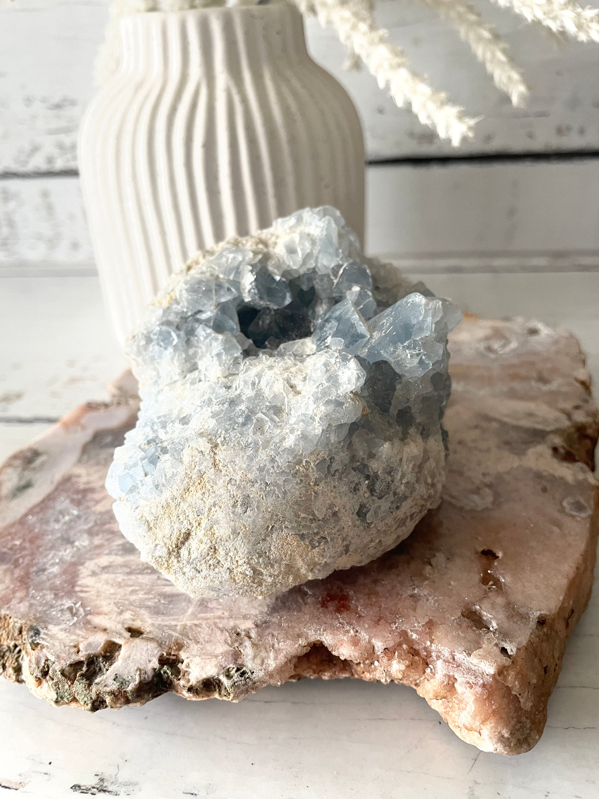 Celestite Cluster