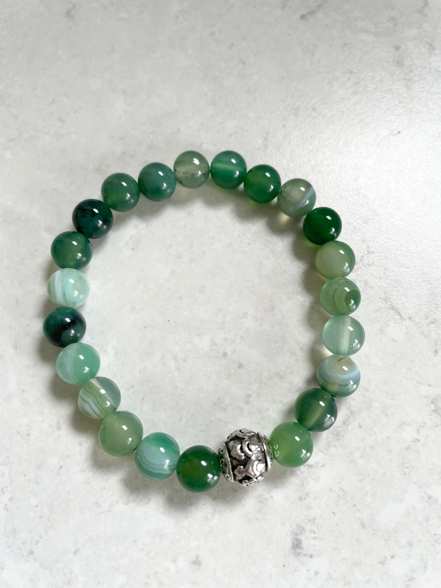 Green Agate Healing Bracelet