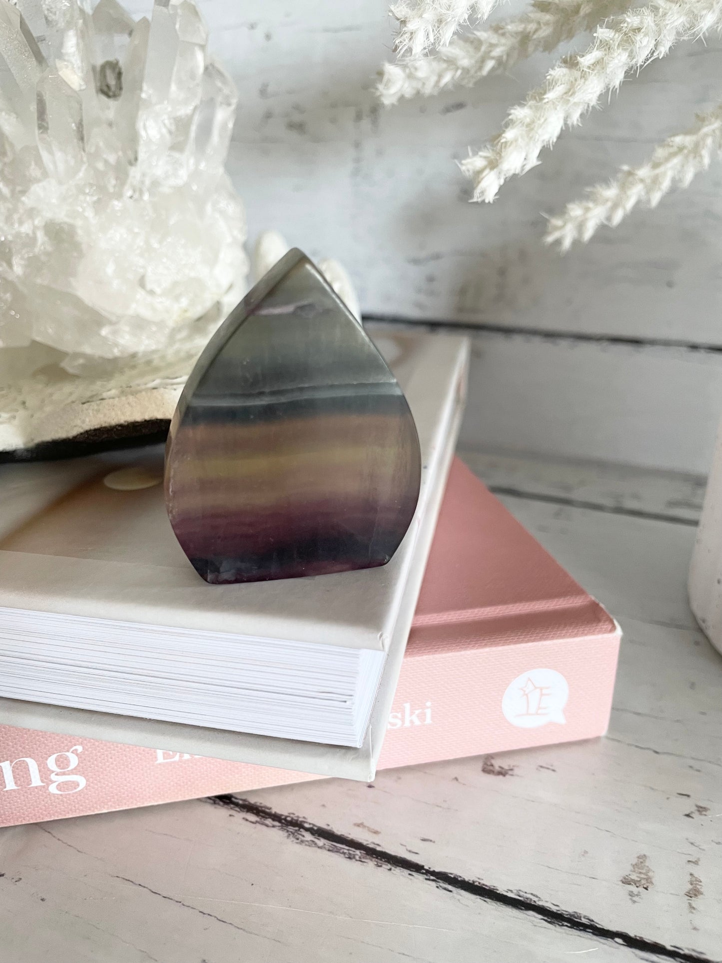 Rainbow Fluorite Dome