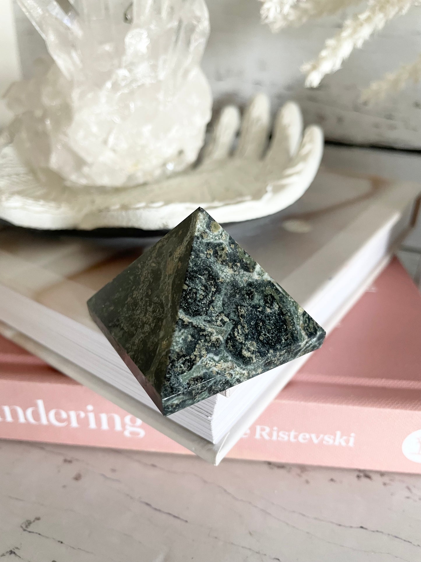 Kambaba Jasper Pyramid