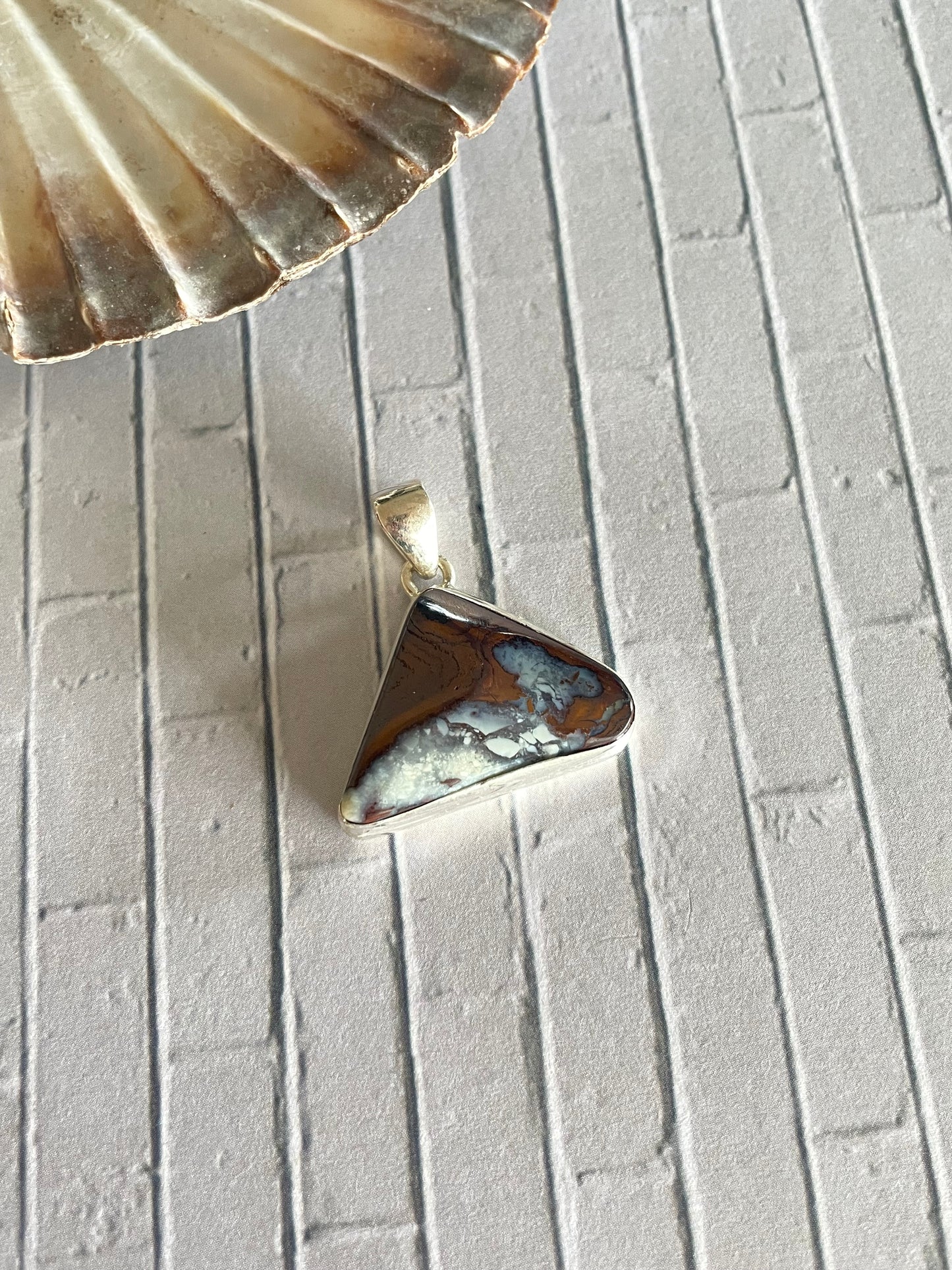 Boulder Opal Pendant