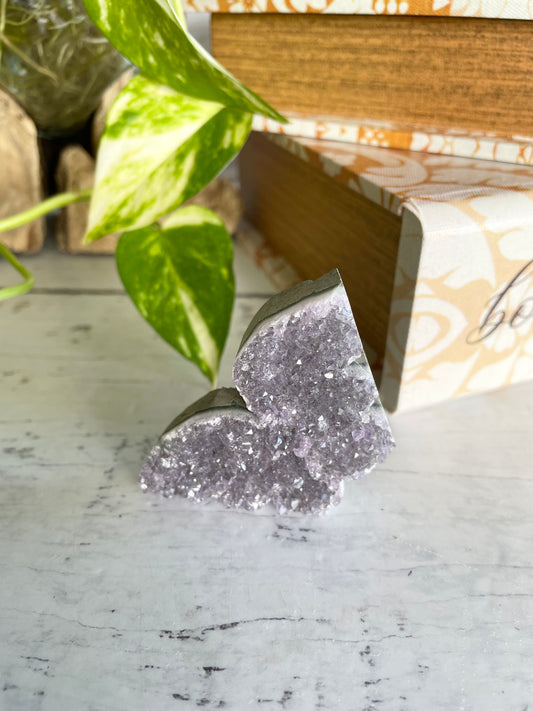 Amethyst Cluster Butterfly