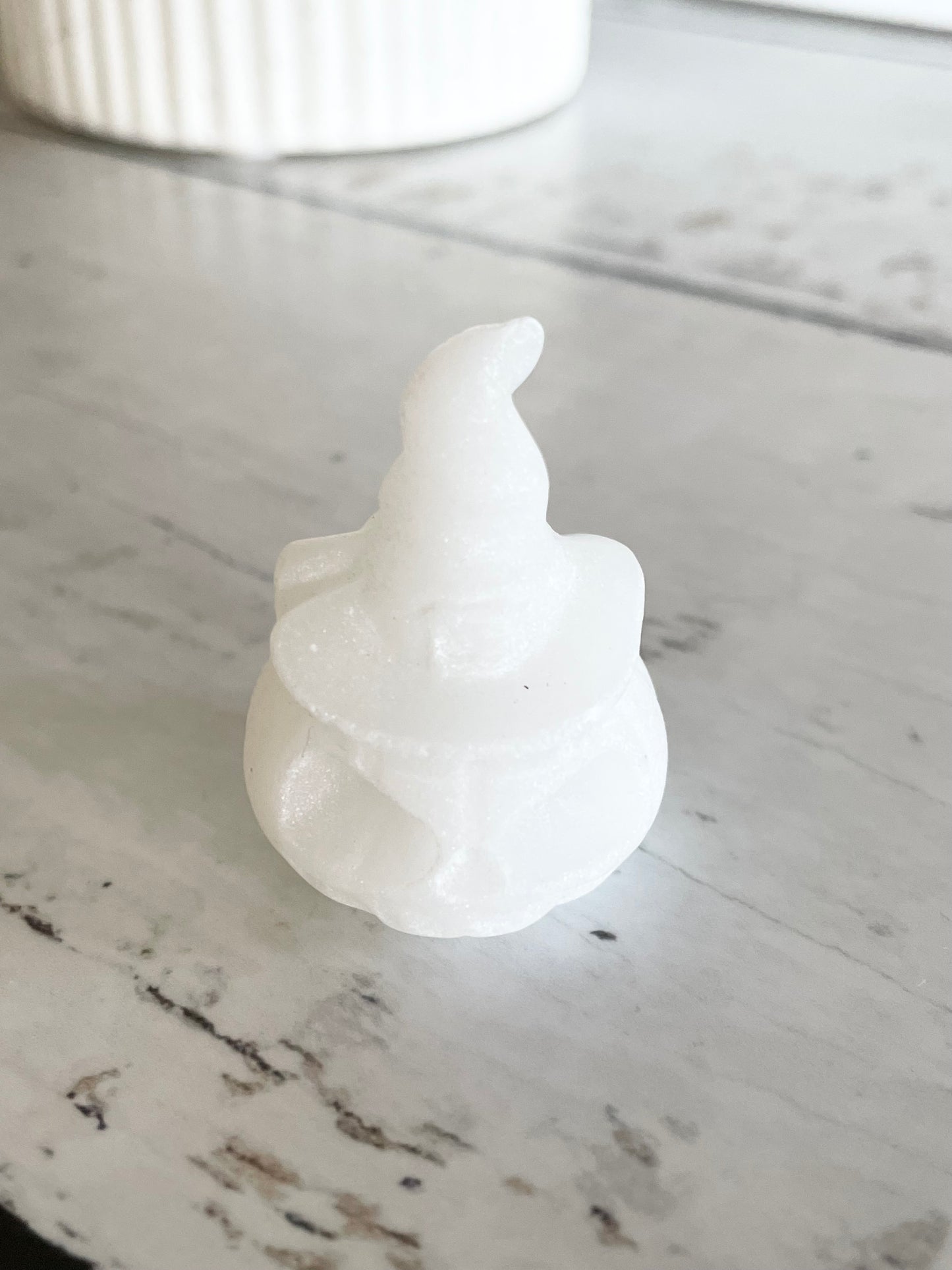 Halloween Pumpkin ~ Snow Quartz