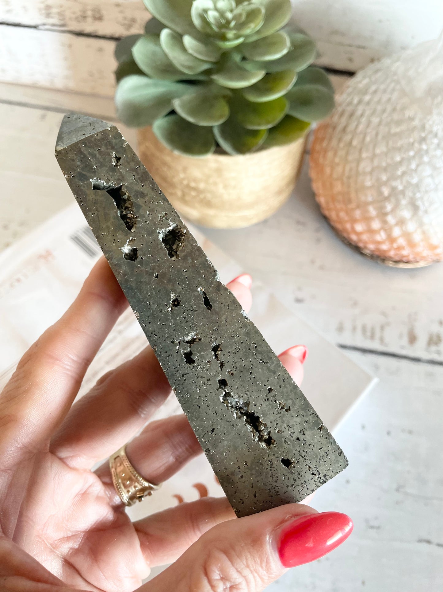 Pyrite Obelisk