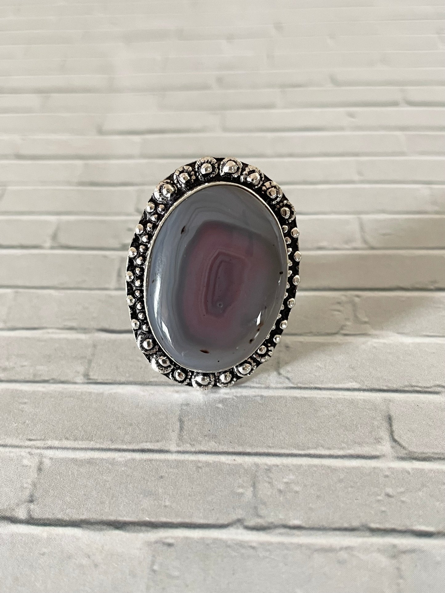 Agate Ring ~ size 7