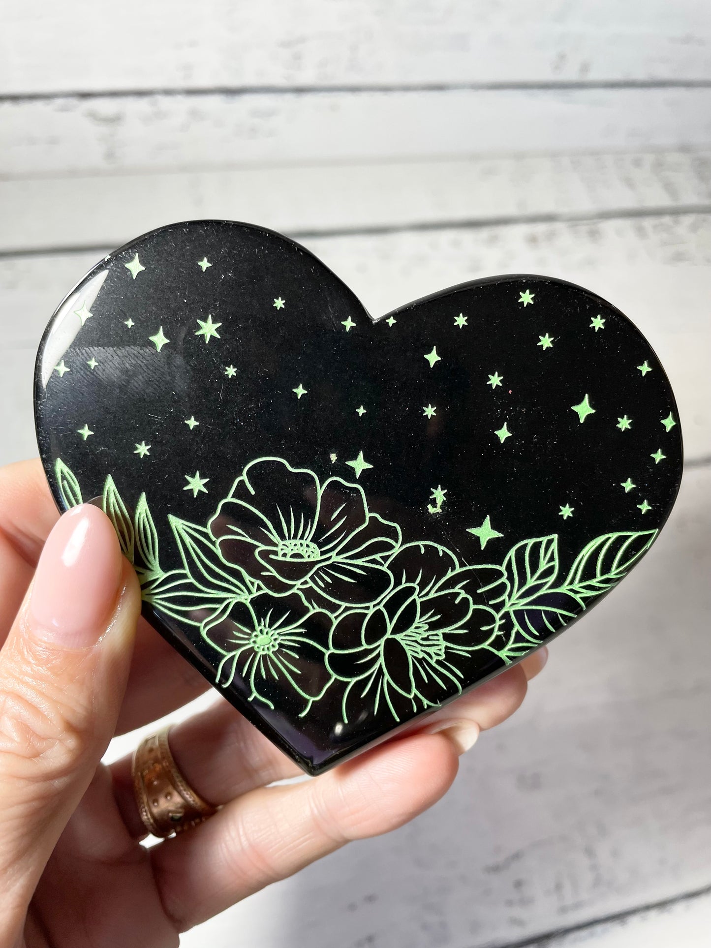 Black Obsidian Heart