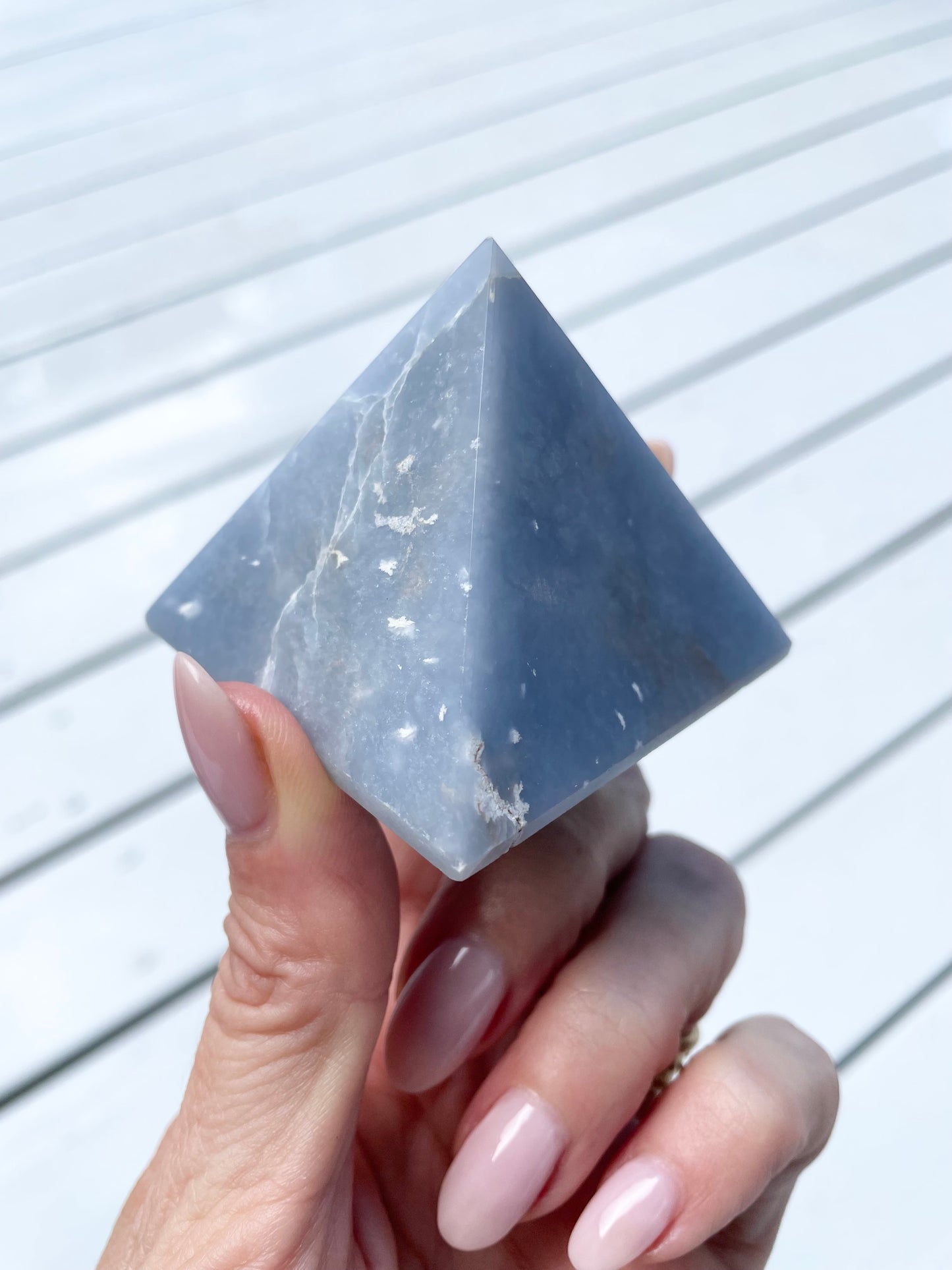 Angelite Pyramid