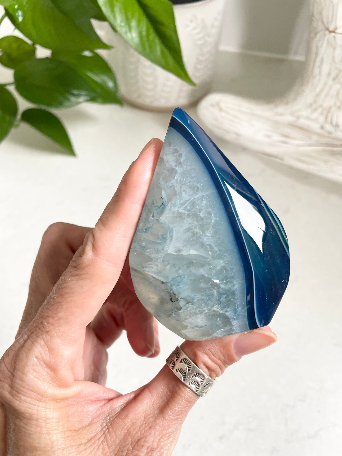 Blue Agate Dome