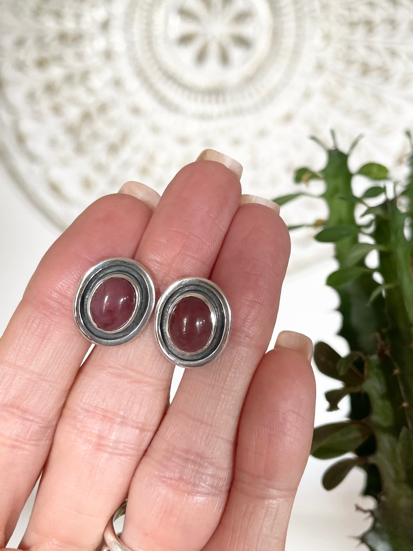 Mookaite Studs