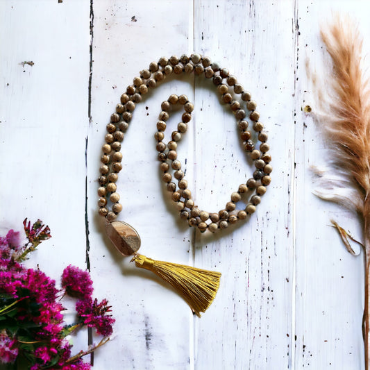 Picture Jasper ~ Mala/Prayer Beads