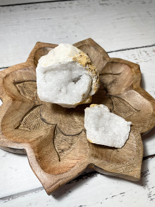 Moroccan Quartz Geode Pair