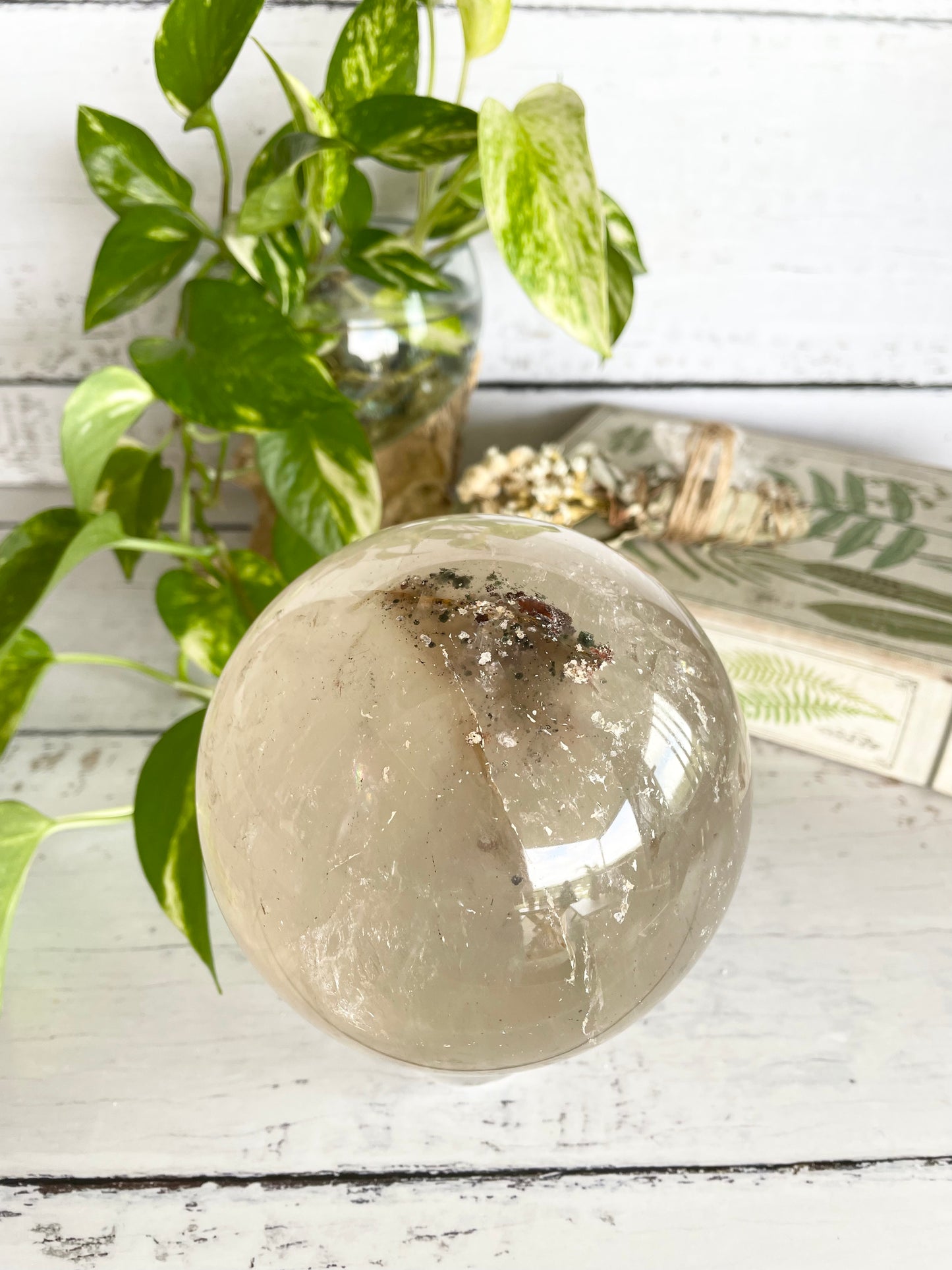 Smoky Quartz Sphere 2.1kgs