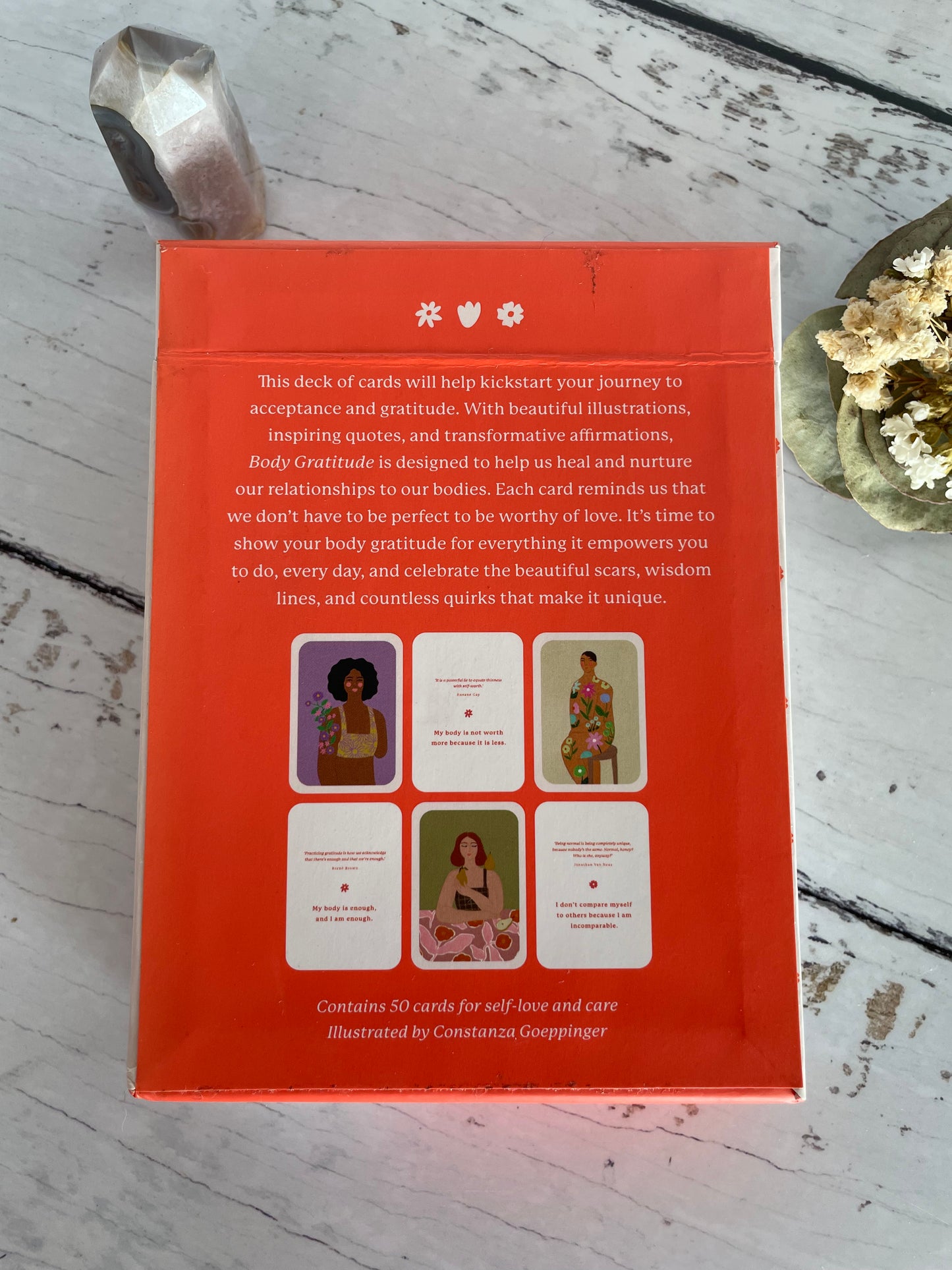 The Body Gratitude Deck of Cards