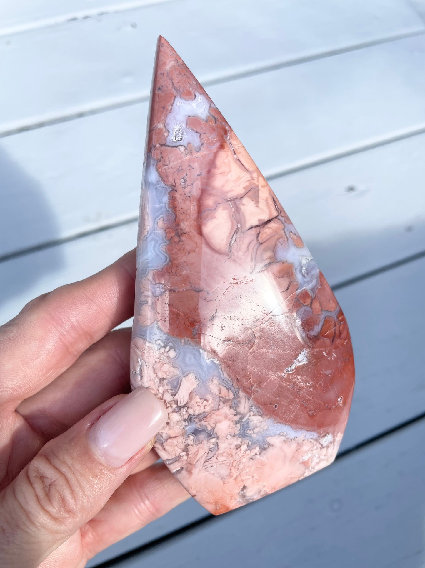 Petal Agate Dome