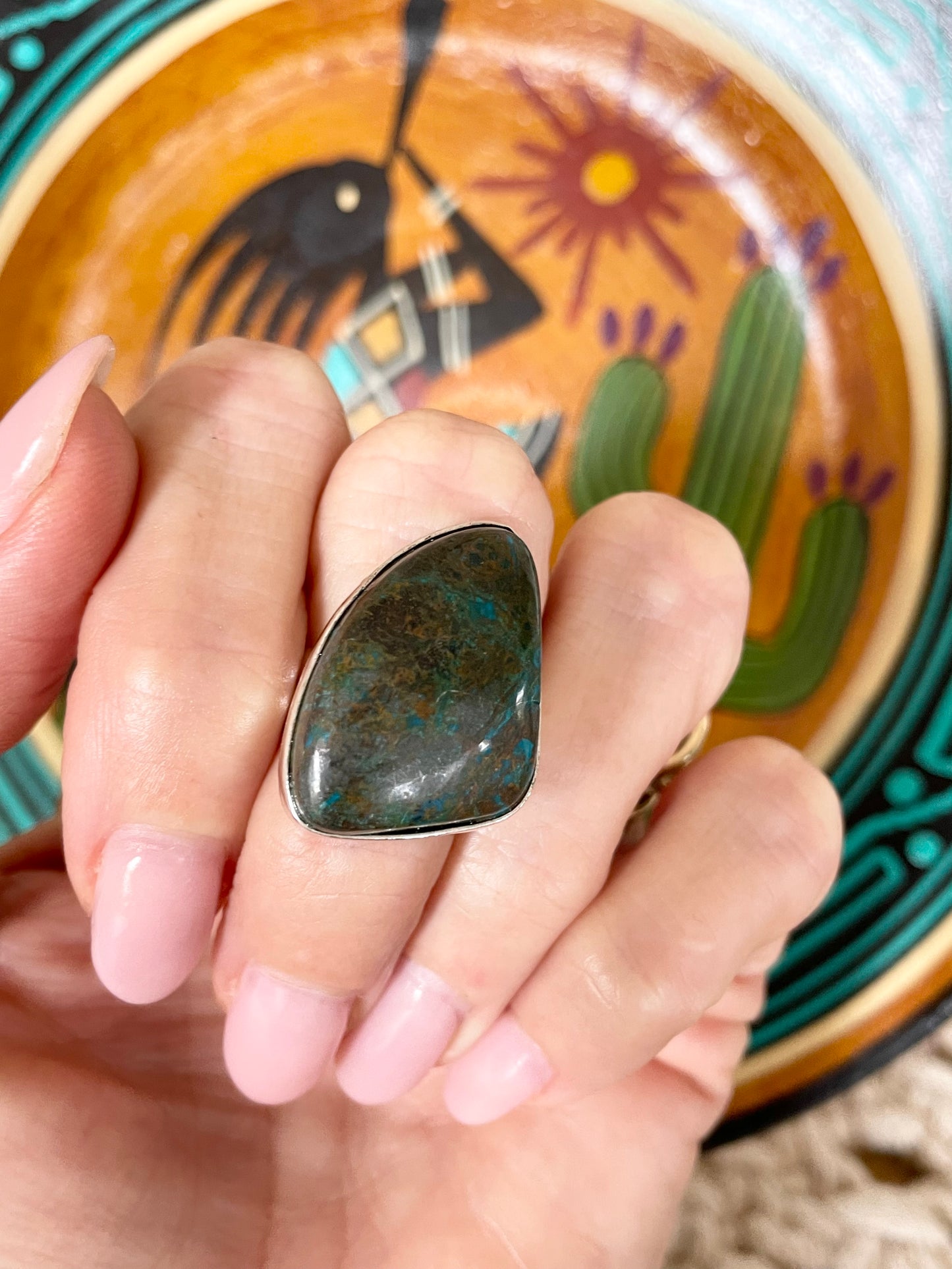 Chryscolla Ring - Size 7