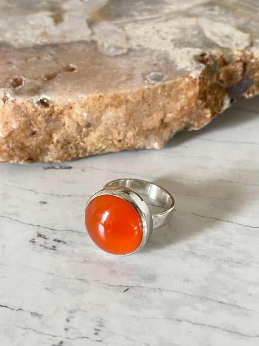 Carnelian Ring ~ Size 7