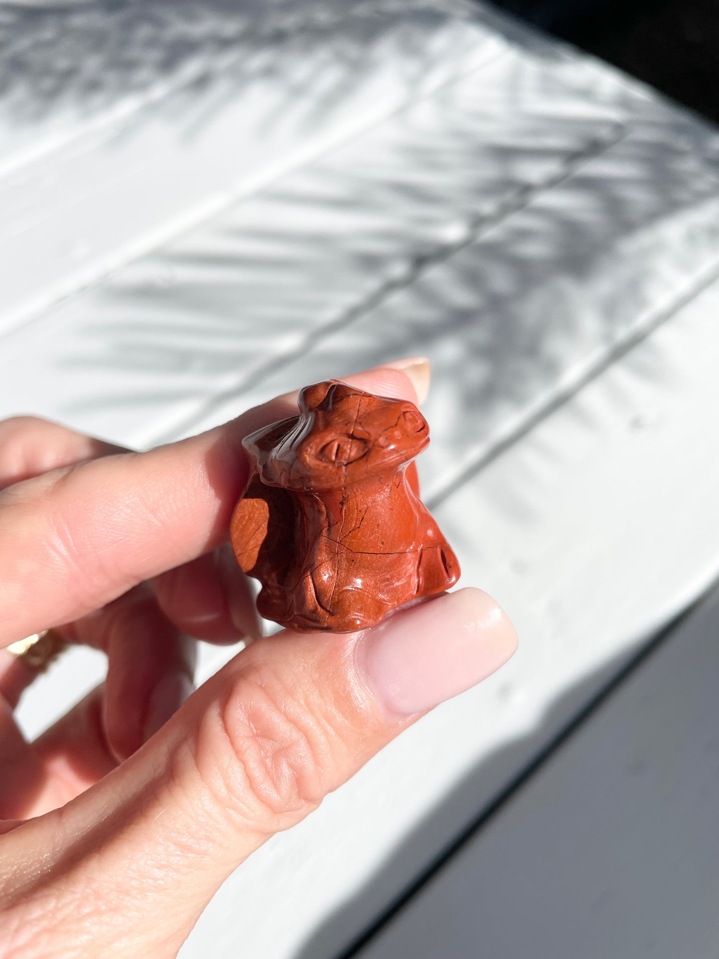 Red Jasper Toothless Dragon