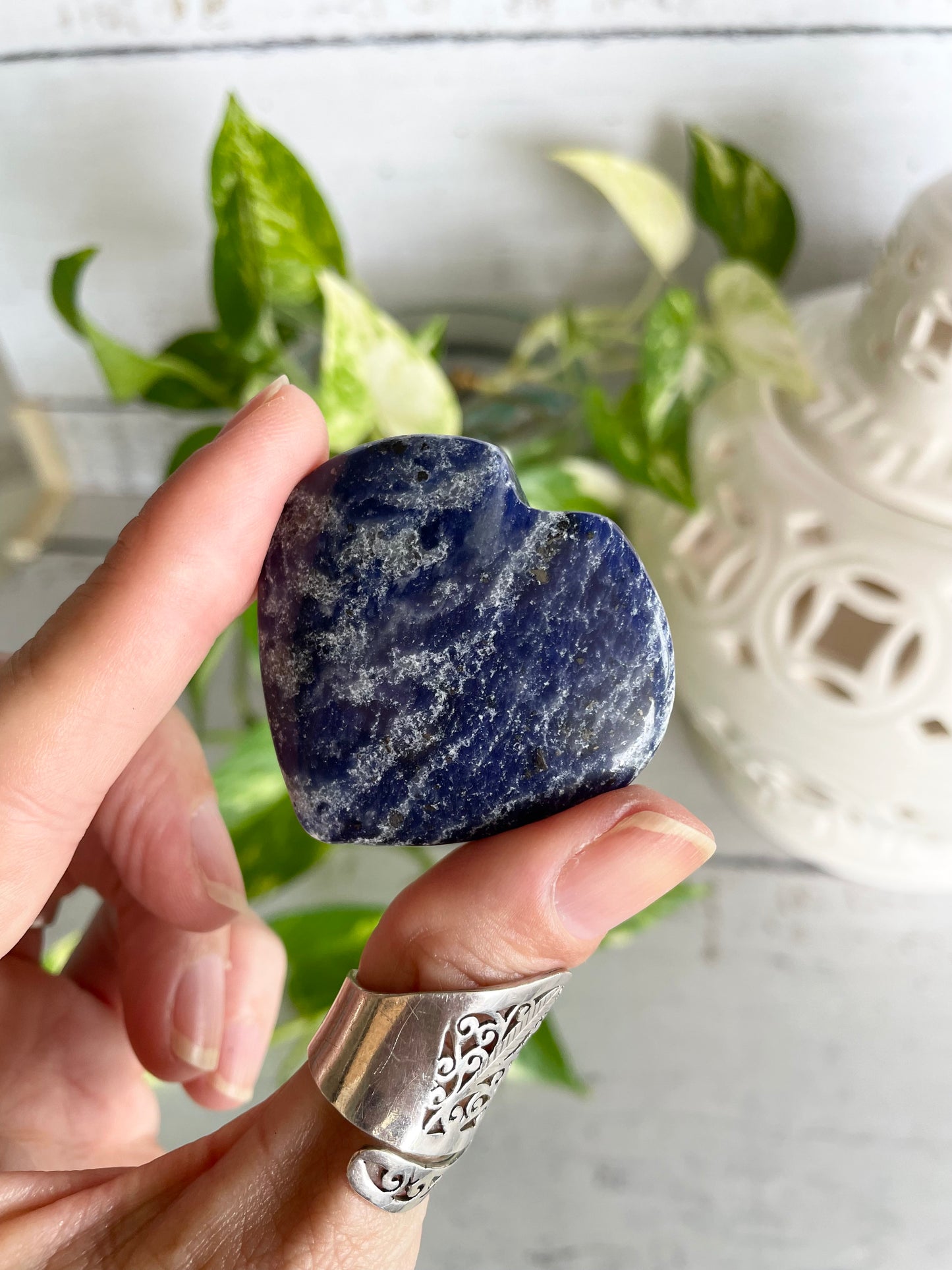 Sodalite Heart