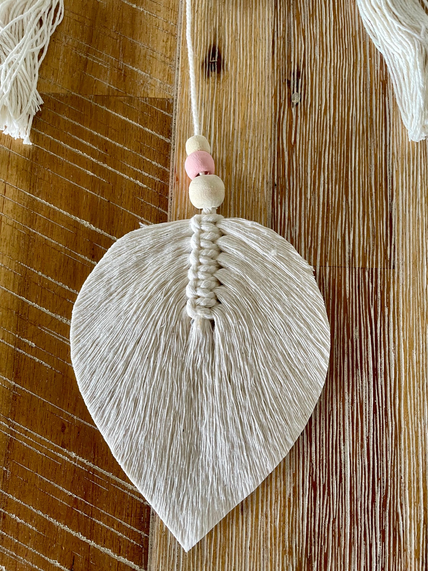 Dream Catcher - Macrame Rainbow Heart