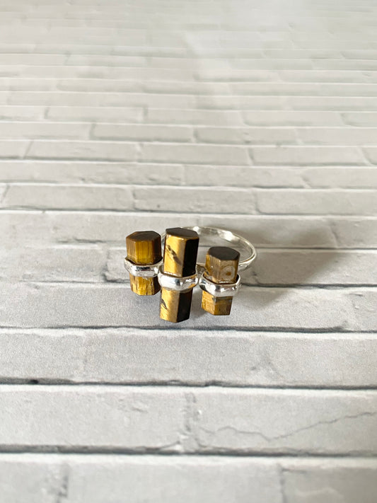 Tigers Eye Ring ~ Size 7
