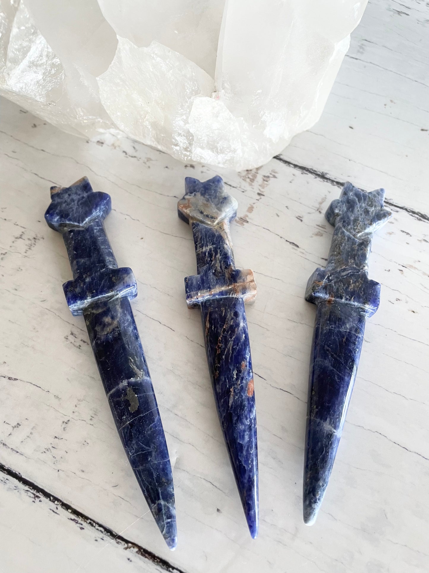 Sodalite Athame