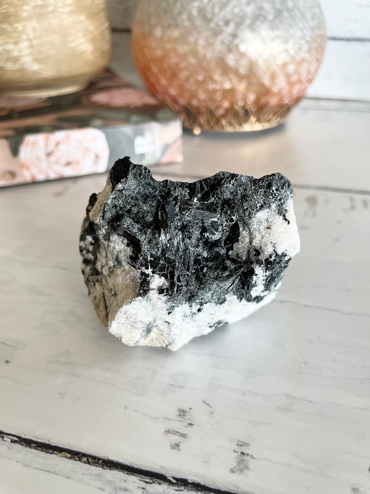 Tourmaline In Quartz