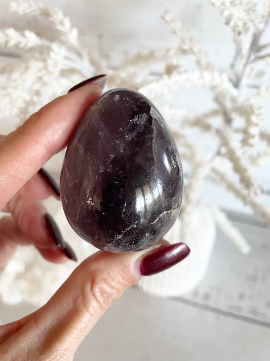 Amethyst Egg with holder