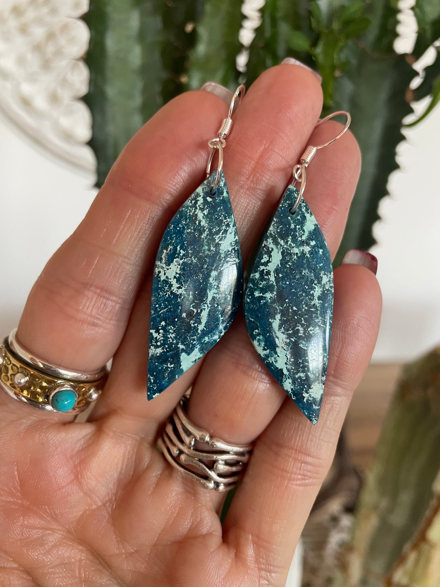 Shattuckite Dangles ~ SweetGrass Dangles