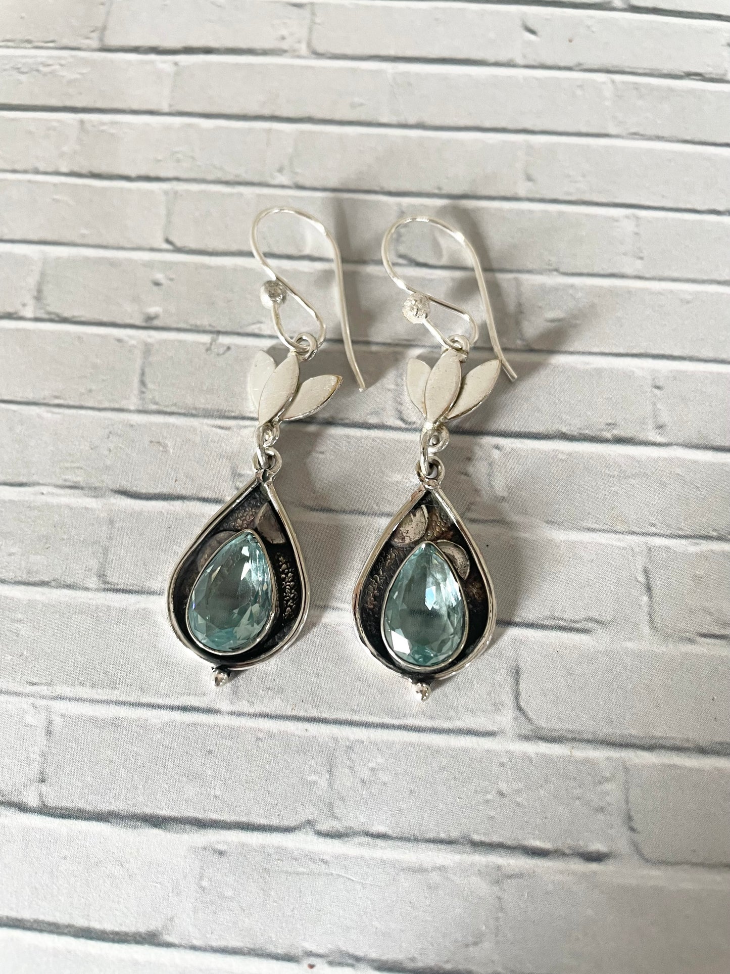 Blue Topaz Dangles