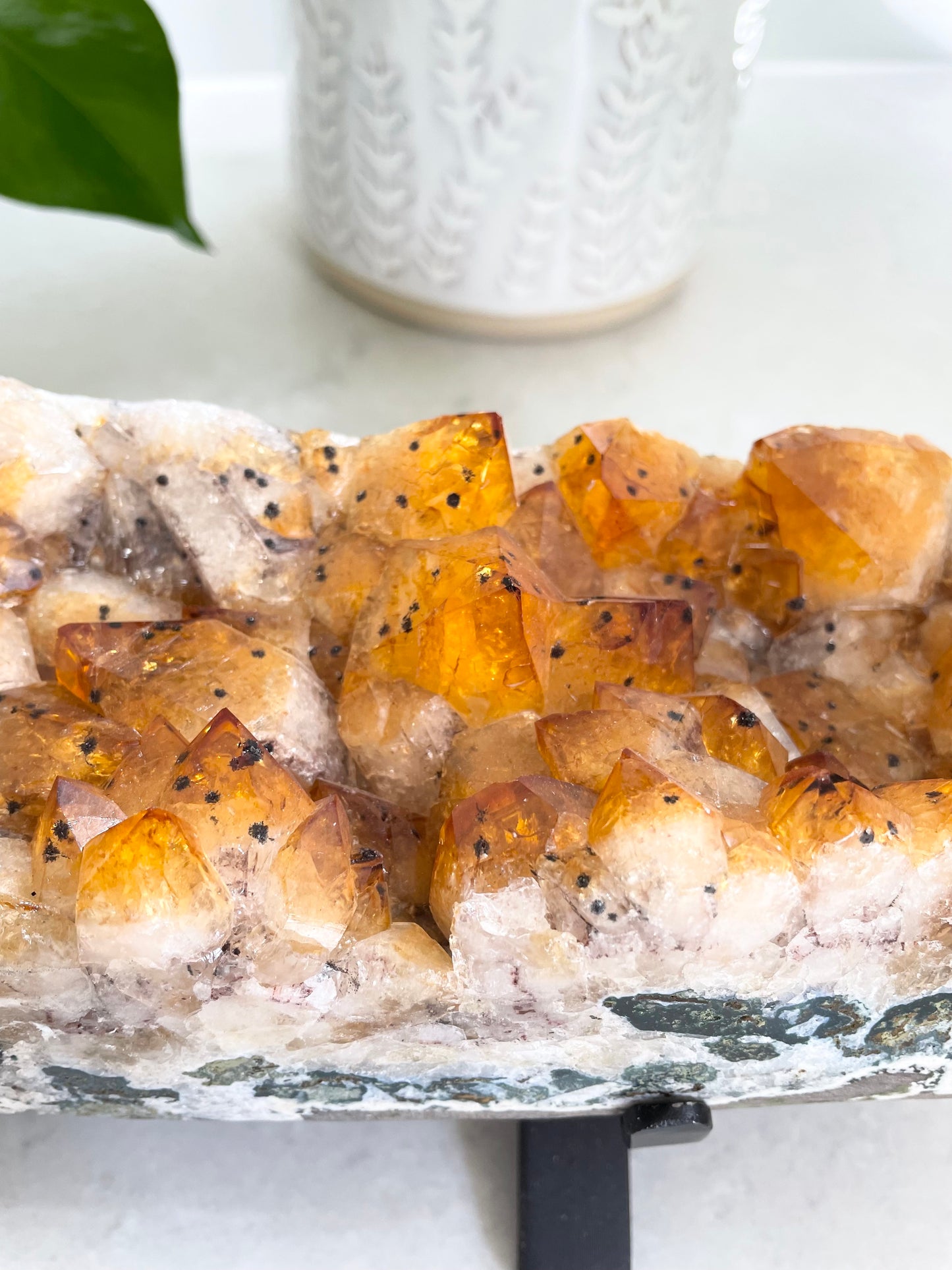 Citrine Cluster Table Topper ~ 2.6kgs