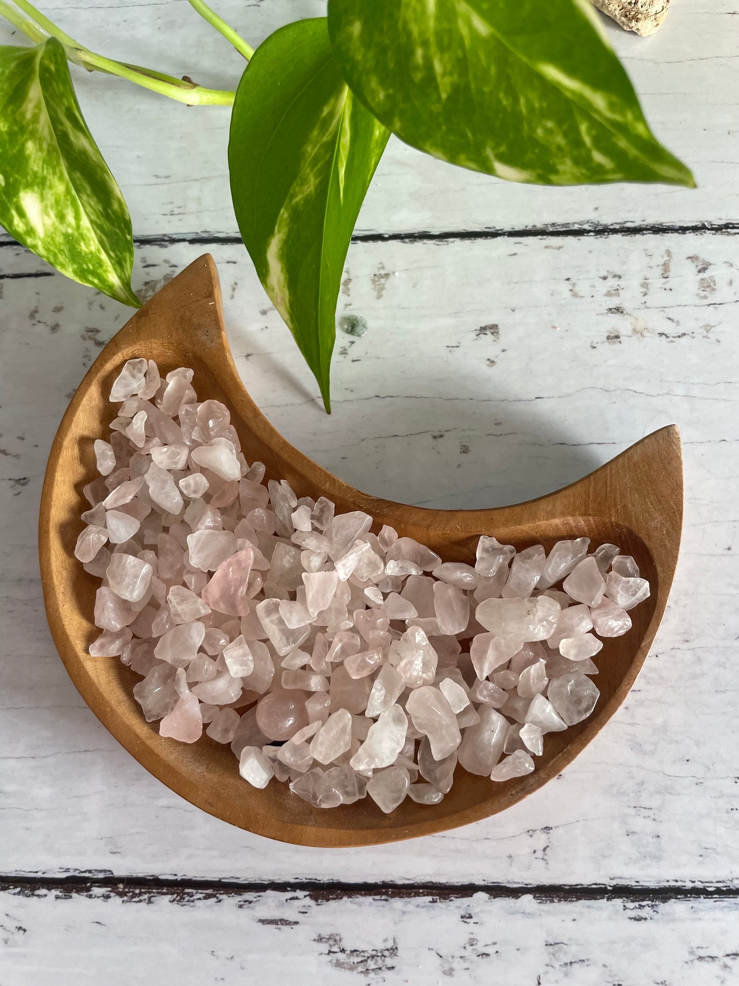 Crystal Chips ~ Rose Quartz 100g Pouch