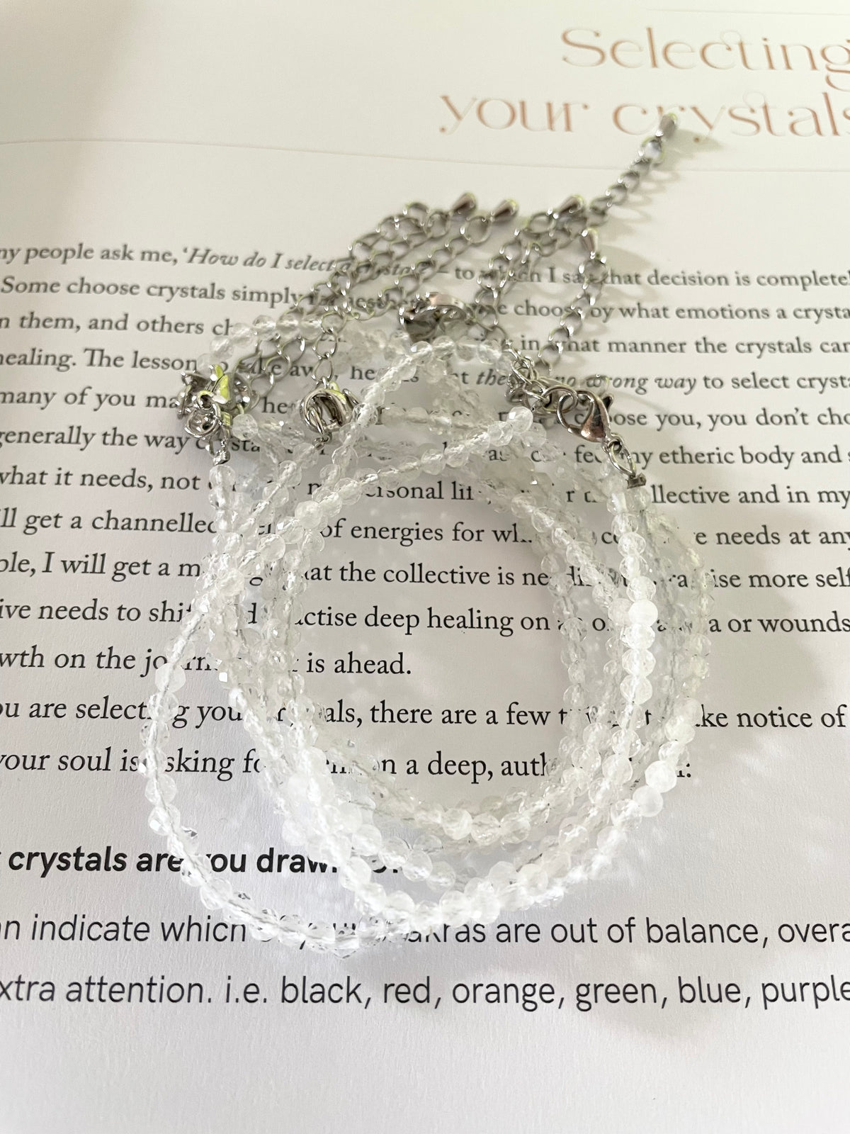Faceted Moonstone bracelet
