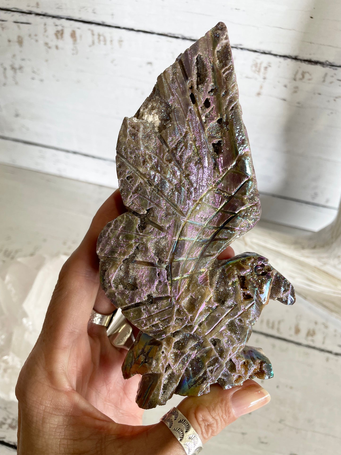 Sphalerite Aura Eagle ~ 21