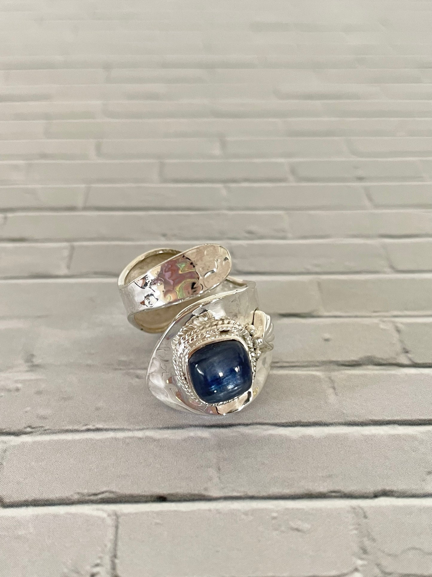 Kyanite Ring - adjustable size 6-10
