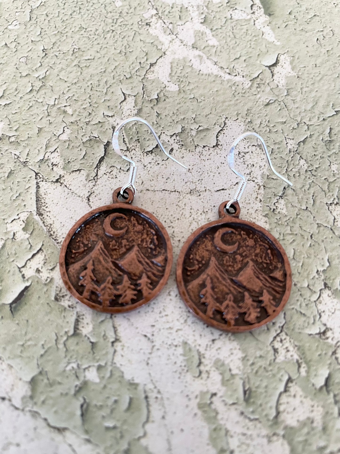 Copper Dangles - Twighlight Mountians