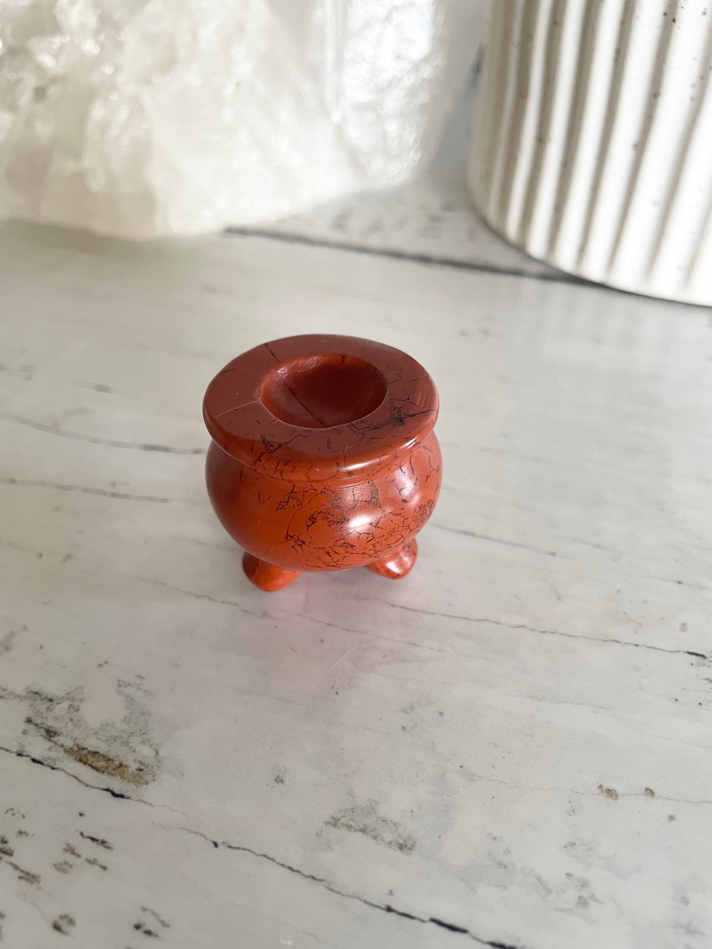 Cauldron ~ Red Jasper