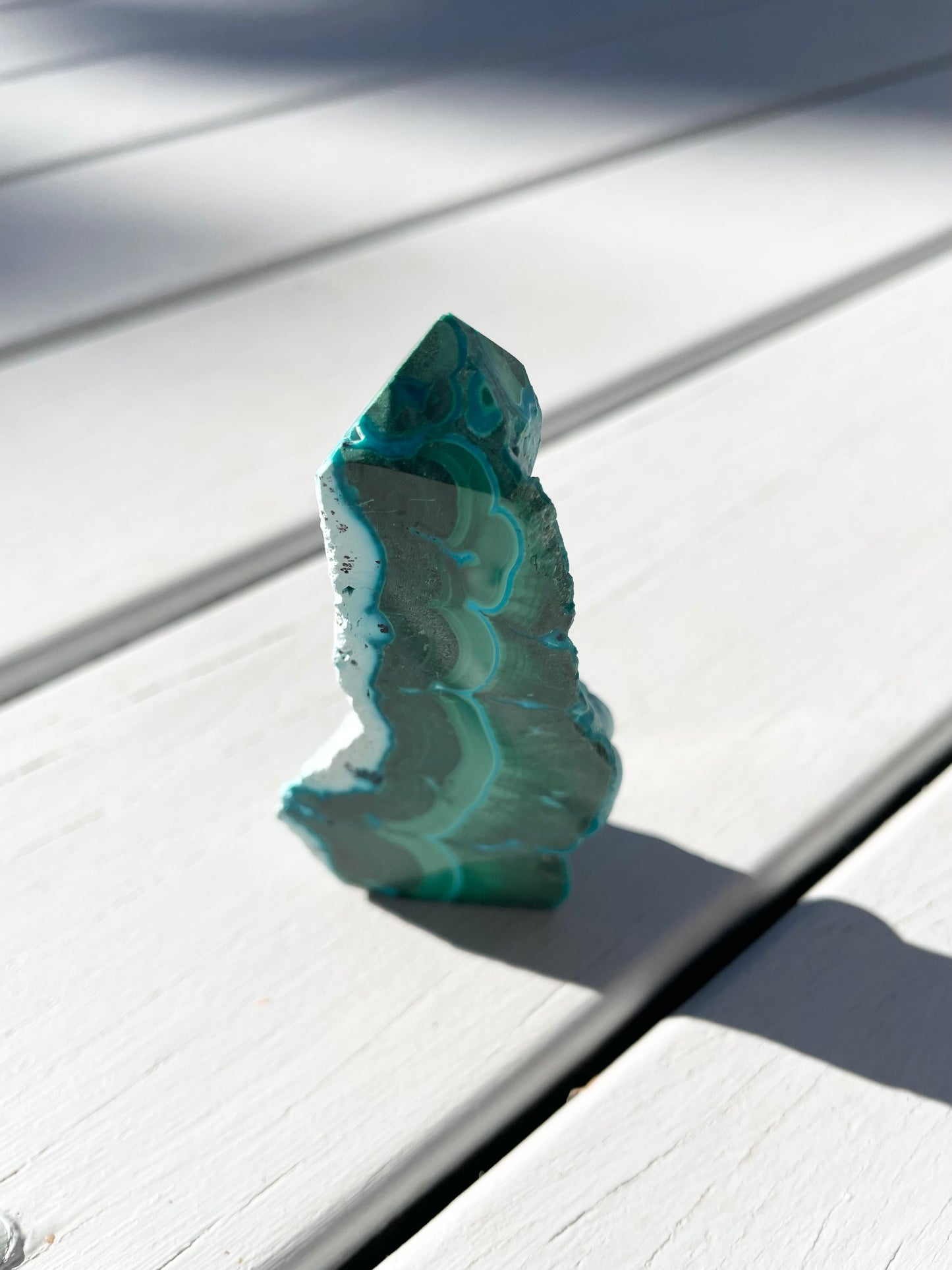 Chrysocolla Malachite Freeform