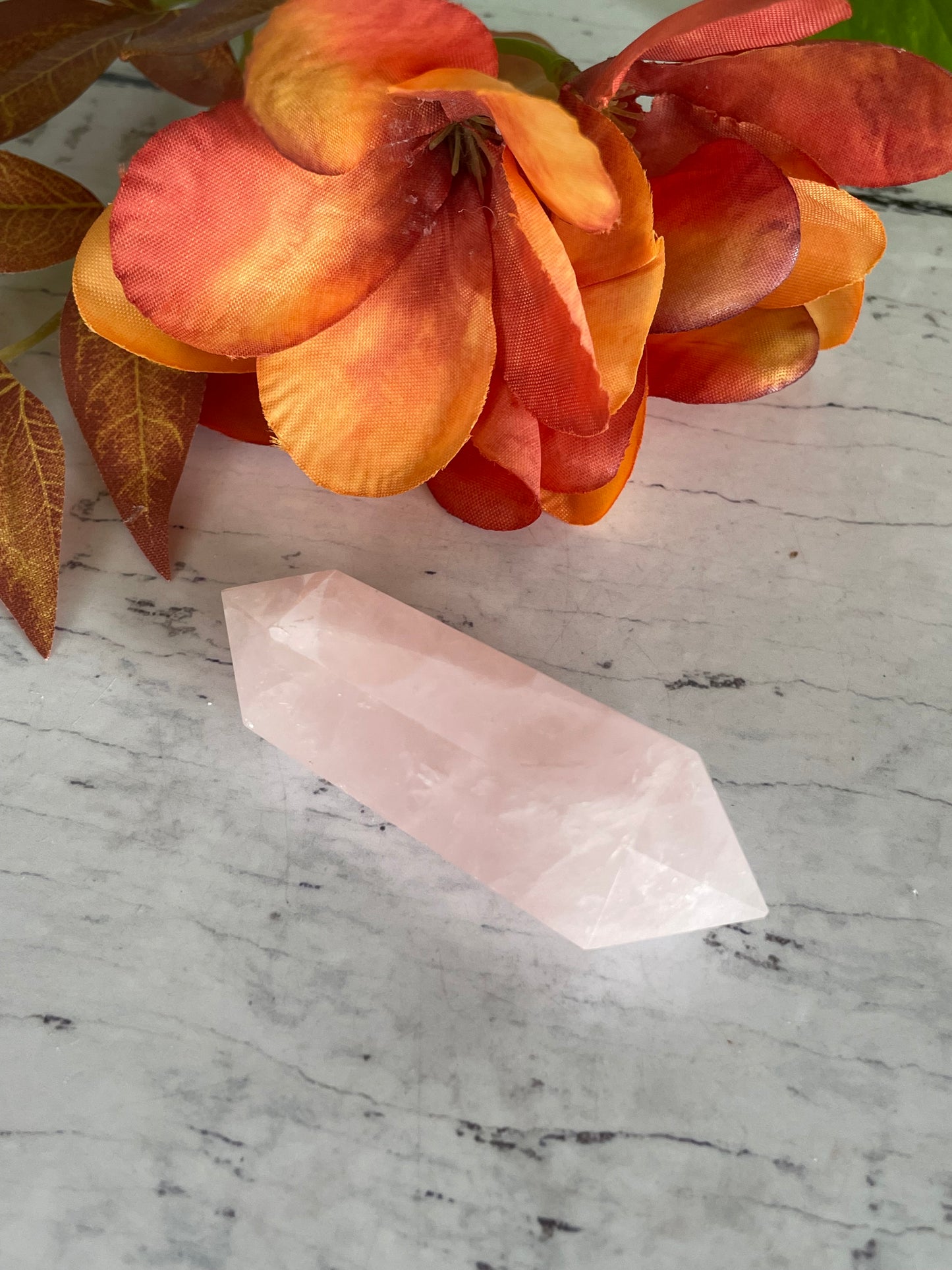 Rose Quartz Double Point