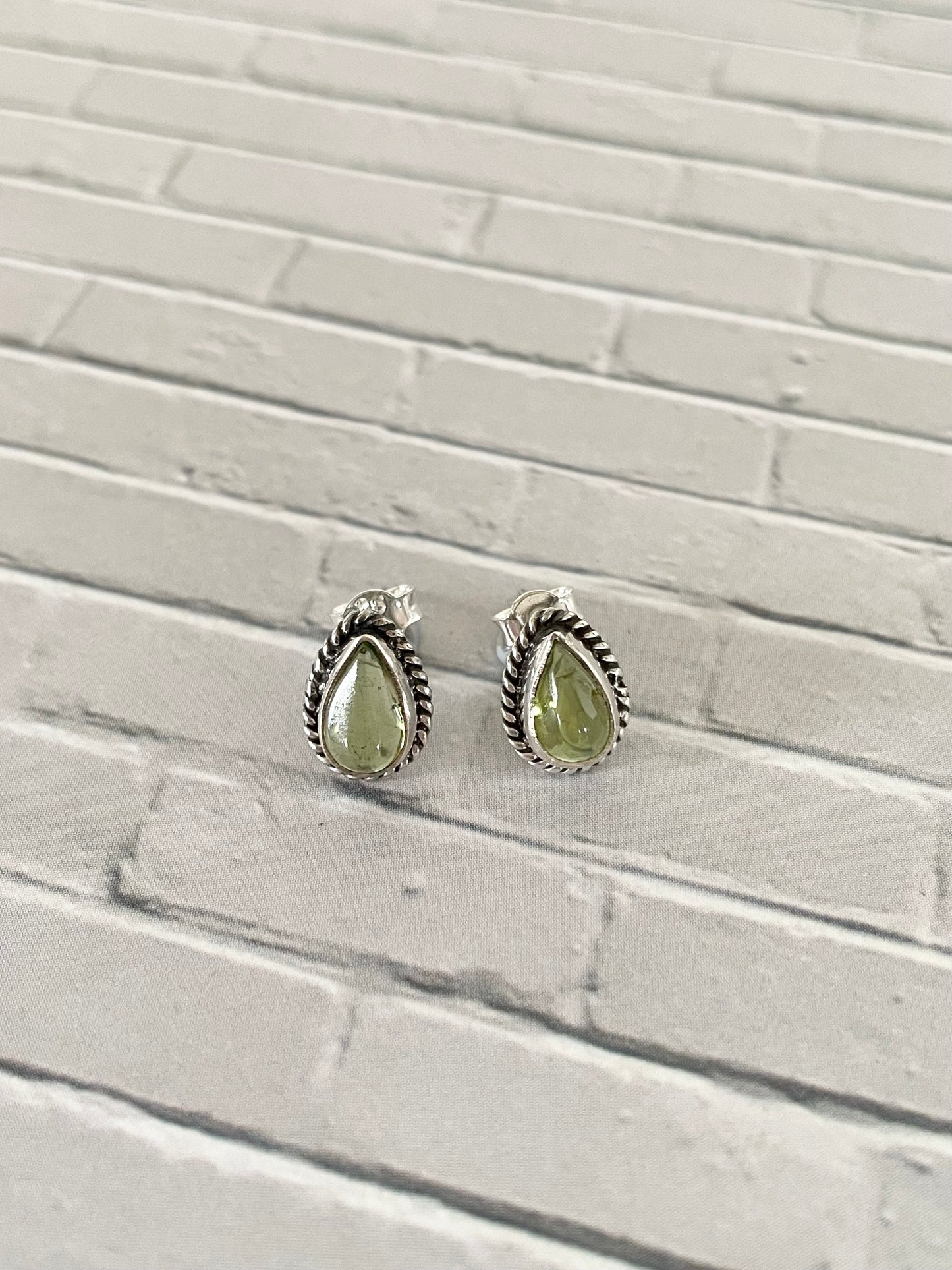Peridot Studs
