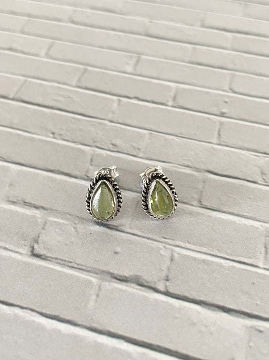 Peridot Studs