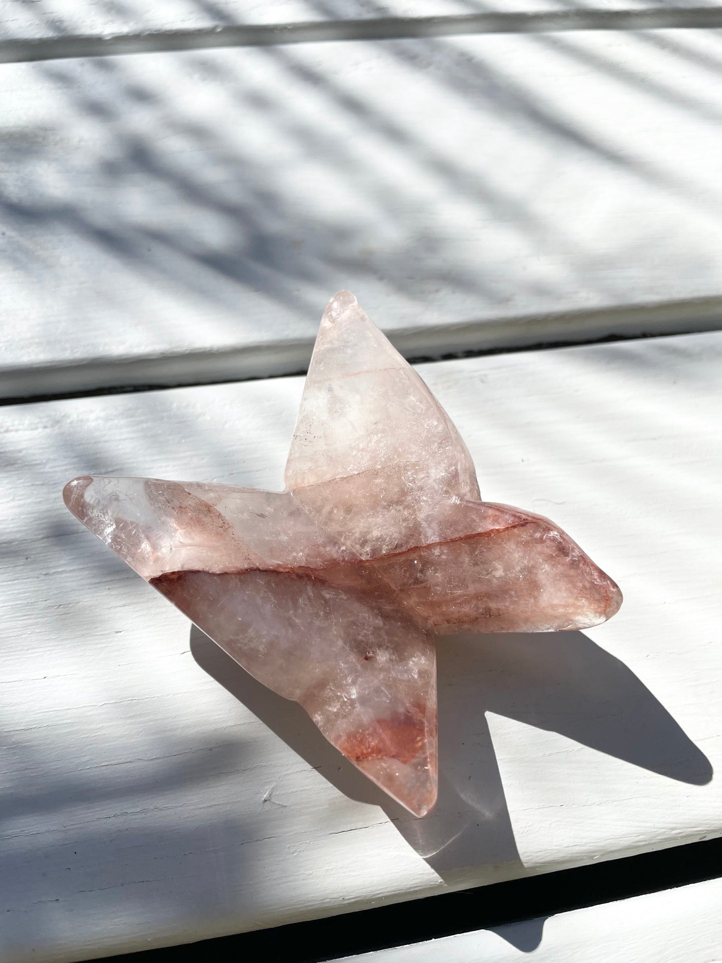 Fire Quartz Butterfly
