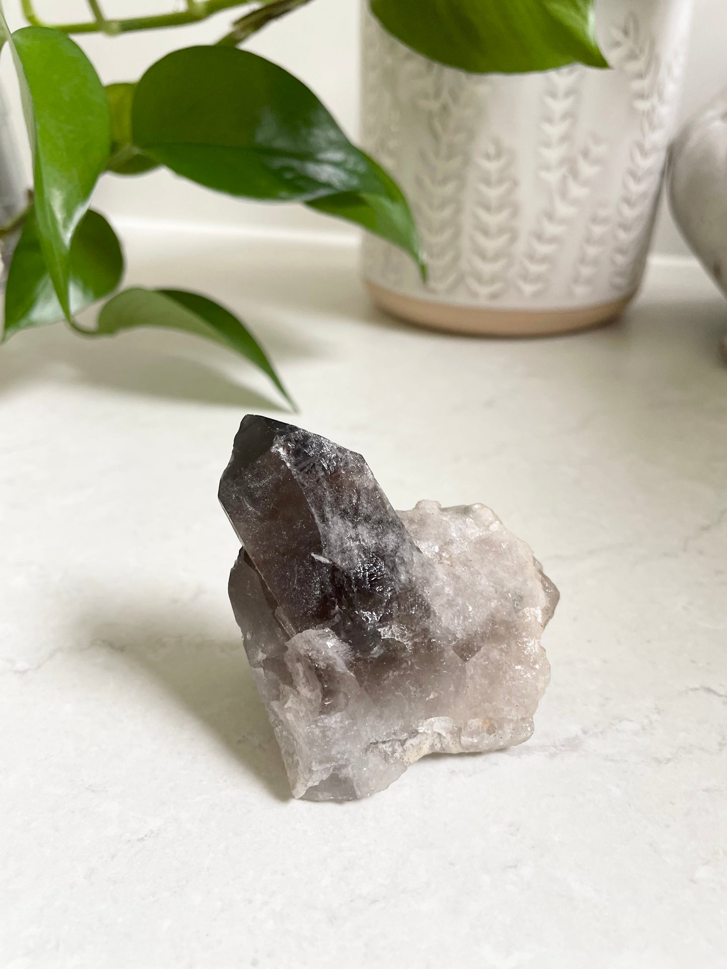 Smoky Quartz Cluster