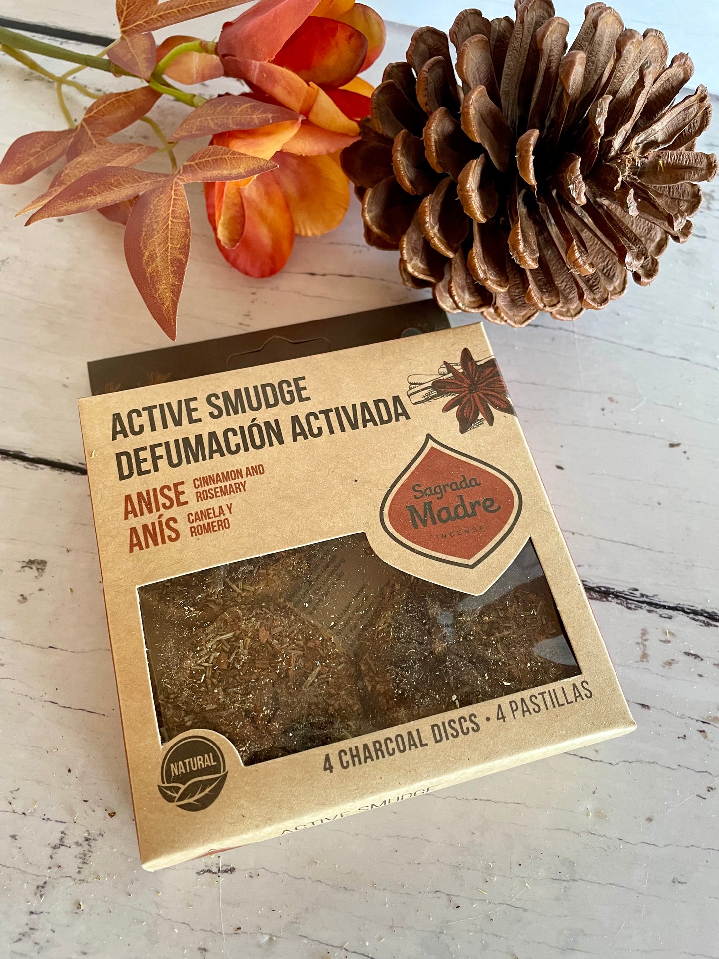 Smudge Charcoal Discs ~ Anise