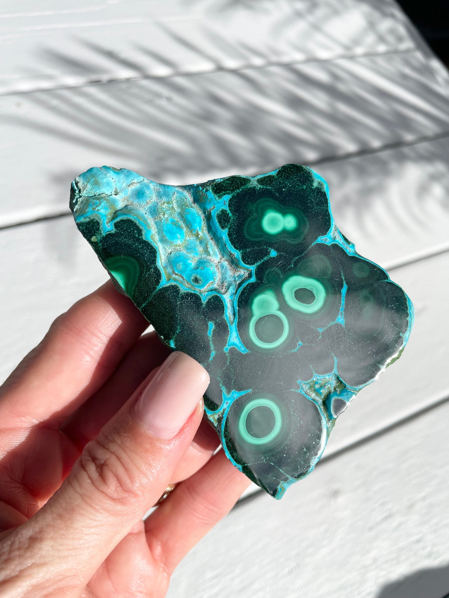 Chrysocolla Malachite Freeform