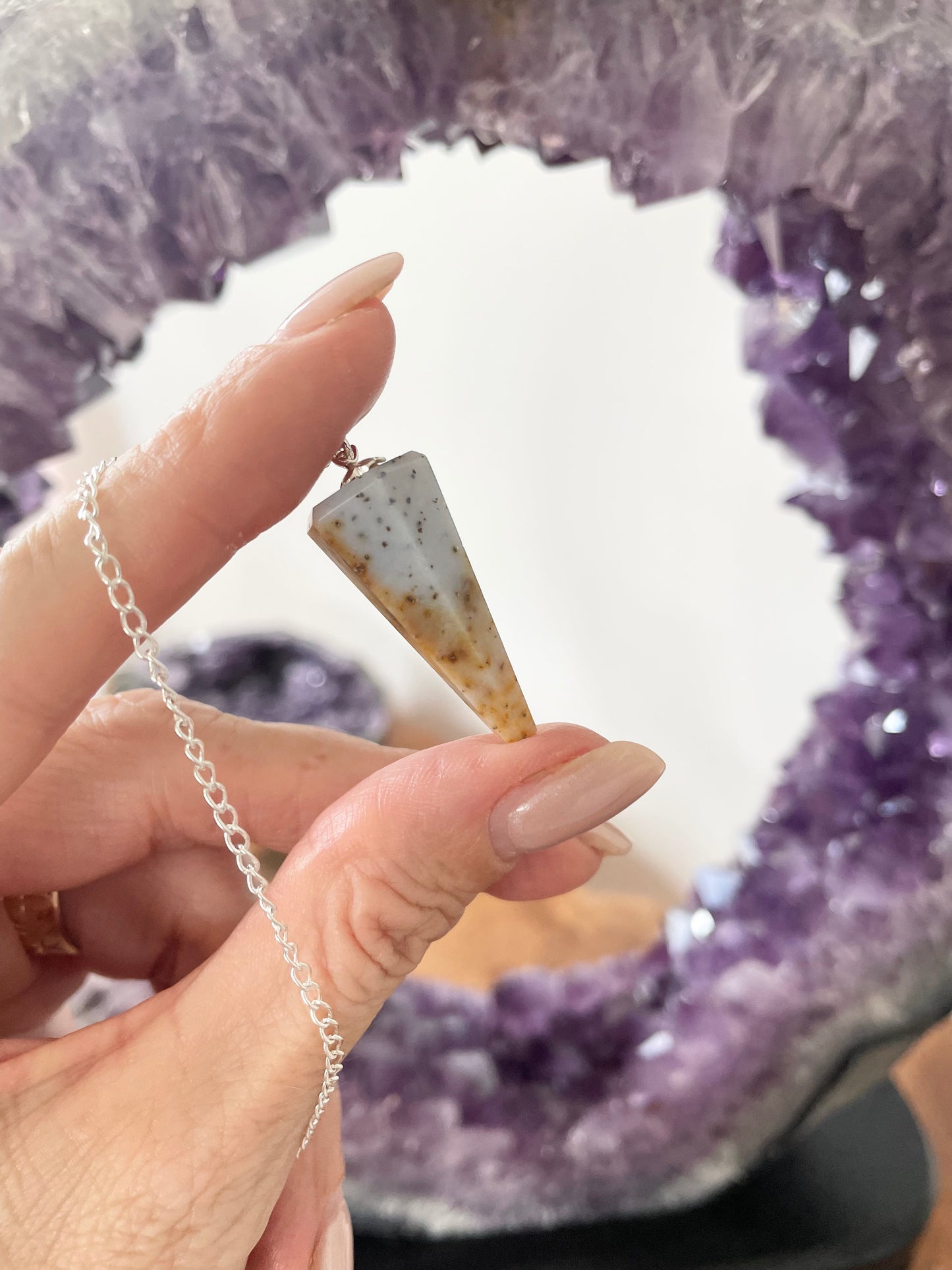 Pendulum ~ Blue Chalcedony